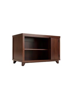 Claudia Solid Wood Tv Stand For Tvs Up To 65 '' (synthetic illustration; no displayed measurements)