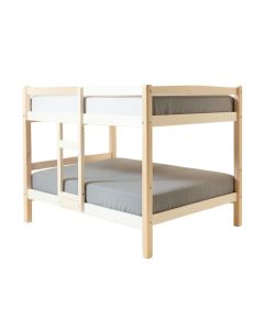 Jenafir Twin Over Twin Solid Wood Standard Bunk Bed