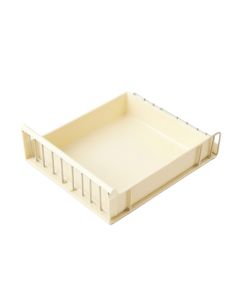 Willow Canyon Empty Under-Desk Cable Tray - Cream (synthetic illustration; no displayed measurements)