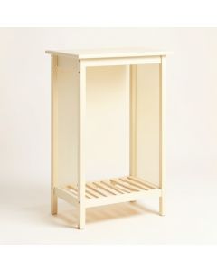 River Bridge Freestanding Laundry Folding Counter - Cream (synthetic illustration; no displayed measurements)