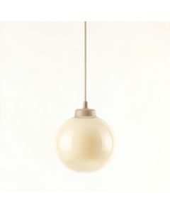 Glen Brook Pendant Light Suspended From One Plain Cable - Cream (synthetic illustration; no displayed measurements)