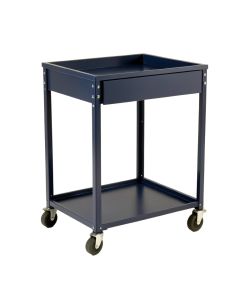 Cove Crossing Empty Rolling Workshop Cart - Navy