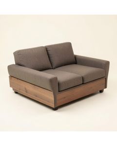 Perlman 58 '' Recessed Arm Sofa Bed With Reversible Cushions (synthetic illustration; no displayed measurements)