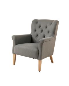 Contreras 27.6 '' Wide Tufted Polyester Wingback Chair