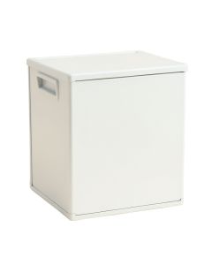 Bay Brook Closed Outdoor Storage Box - White (synthetic illustration; no displayed measurements)