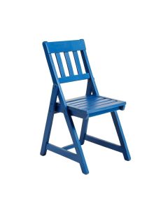 Glen Crossing Folding Outdoor Chair - Blue