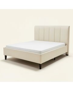 Highland Park Upholstered Low Profile Standard Bed (synthetic illustration; no displayed measurements)