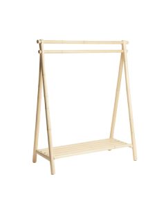 Reed Bend Empty Garment Rack - Cream (synthetic illustration; no displayed measurements)