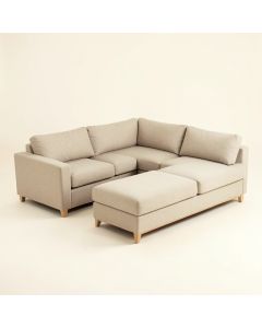 Amselmo 120.5 '' Wide Modular Corner Sectional (synthetic illustration; no displayed measurements)