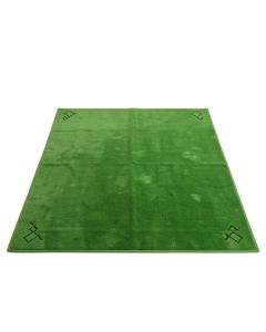 Ash Bend Rectangular Area Rug - Green