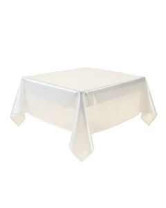 Oblong Vinyl Protector Tablecloth