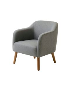 Eljah Mid-Century Side Chair In Gray