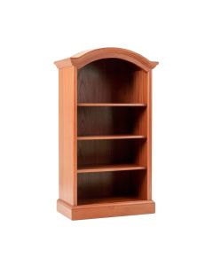 Wren Arc Freestanding Bookcase - Terracotta (synthetic illustration; no displayed measurements)