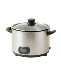 Elite Platinum 8.5 Qt . Stainless Steel Digital Programmable Slow Cooker