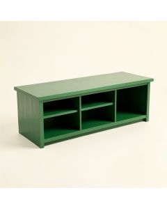 Summit Branch Shoe Storage Bench - Green (synthetic illustration; no displayed measurements)