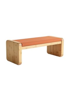 Sage Crest Indoor Bench - Terracotta
