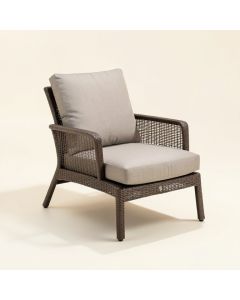 Masam Patio Chair With Cushions (synthetic illustration; no displayed measurements)
