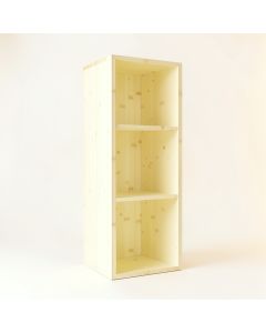 Field Edge Narrow Cubby Tower - Ivory (synthetic illustration; no displayed measurements)