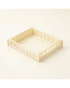 Laurel Falls Empty Under-Desk Cable Tray - Cream (synthetic illustration; no displayed measurements)