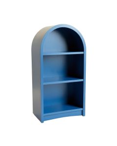 Pine Edge Freestanding Bookcase - Blue