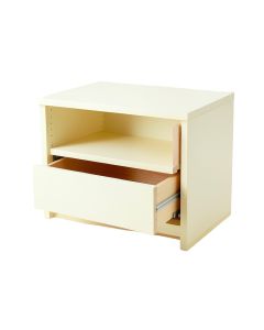 Pine Canyon Small-Parts Storage Drawer Cabinet - Ivory (synthetic illustration; no displayed measurements)