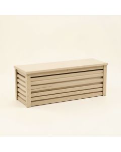 Wren Bridge Narrow Outdoor Storage Bench - Beige (synthetic illustration; no displayed measurements)