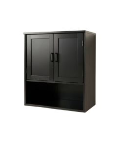 Rowan Crossing Wall-Mounted Laundry Cabinet - Black