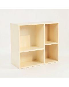 Shore Dell Desktop Shelving Unit - Cream (synthetic illustration; no displayed measurements)
