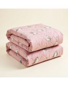 Carwile Pink Owl Quilt Set (synthetic illustration; no displayed measurements)