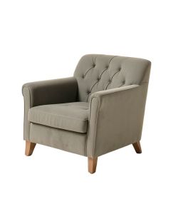 Lakeland 28.5 '' Wide Tufted Polyester Armchair (synthetic illustration; no displayed measurements)