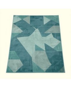 Amato Geometric Teal Area Rug (synthetic illustration; no displayed measurements)