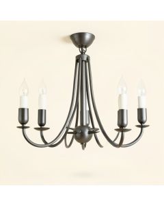 Kasandra Unique Wagon Wheel Chandelier (synthetic illustration; no displayed measurements)