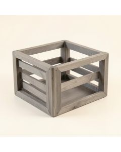 Harbor Falls Empty Furniture-Style Pet Crate - Gray (synthetic illustration; no displayed measurements)