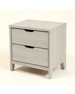 Luro 2 - Drawer Nightstand In Light Gray (synthetic illustration; no displayed measurements)