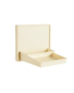 Oak Bend Empty Wall-Mounted Tool Organizer Panel - Cream