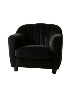 Juniper Bluff Upholstered Armchair - Black