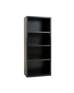 Birch Crossing Narrow Cubby Tower - Black (synthetic illustration; no displayed measurements)