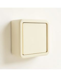 Flint Dale Wall-Mounted Entry Cabinet - Cream (synthetic illustration; no displayed measurements)