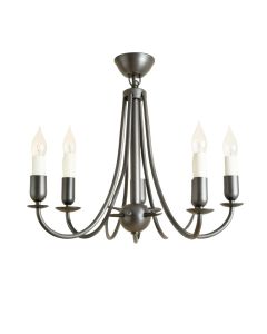 Kasandra Unique Wagon Wheel Chandelier