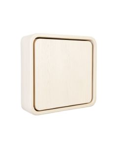 Clay Brook Wall-Mounted Entry Cabinet - Ivory