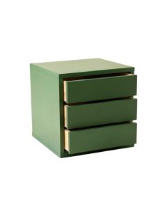 Cliff Brook Small-Parts Storage Drawer Cabinet - Green