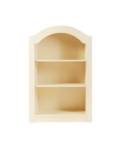 Lake Bend Freestanding Bookcase - Cream (synthetic illustration; no displayed measurements)