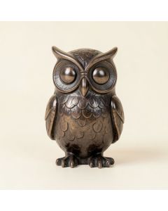 Belteau Owl Figurine (synthetic illustration; no displayed measurements)