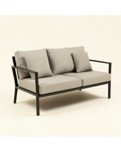 Cumminsville Patio Sofa With Cushions (synthetic illustration; no displayed measurements)