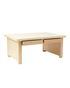 Pine Bluff Empty Workshop Workbench - Cream (synthetic illustration; no displayed measurements)