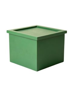 Maple Bridge Closed Outdoor Storage Box - Green (synthetic illustration; no displayed measurements)