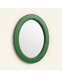 Stone Bend Framed Wall Mirror - Green (synthetic illustration; no displayed measurements)