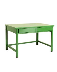 Cedar Crossing Empty Workshop Workbench - Green