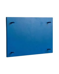 Willow Branch Empty Wall-Mounted Tool Organizer Panel - Blue (synthetic illustration; no displayed measurements)