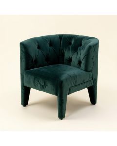 Witherspo Tufted Velvet Side Chair (synthetic illustration; no displayed measurements)